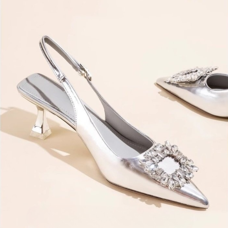 Summer Women Sandals New Women - Sandal Strappy Heeled บทวิจารณ์และราคา