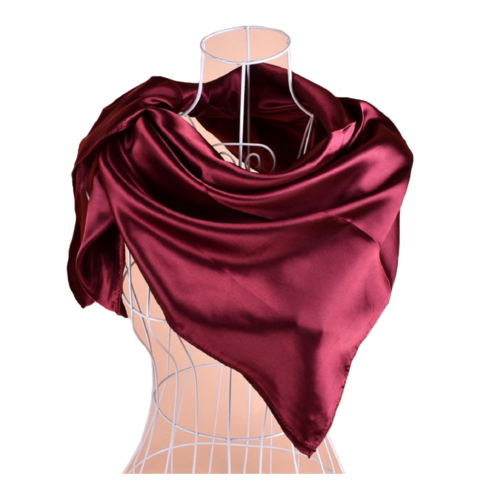 Women's Scarf Silk   Brand New - Headband Summer Knit บทวิจารณ์และราคา
