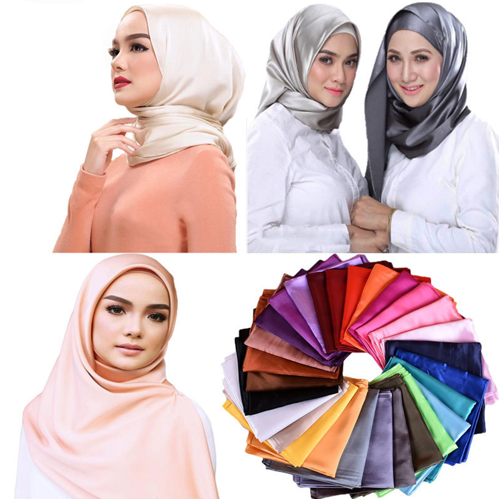 Women's Scarf Silk   Brand New - Headband Summer Knit บทวิจารณ์และราคา