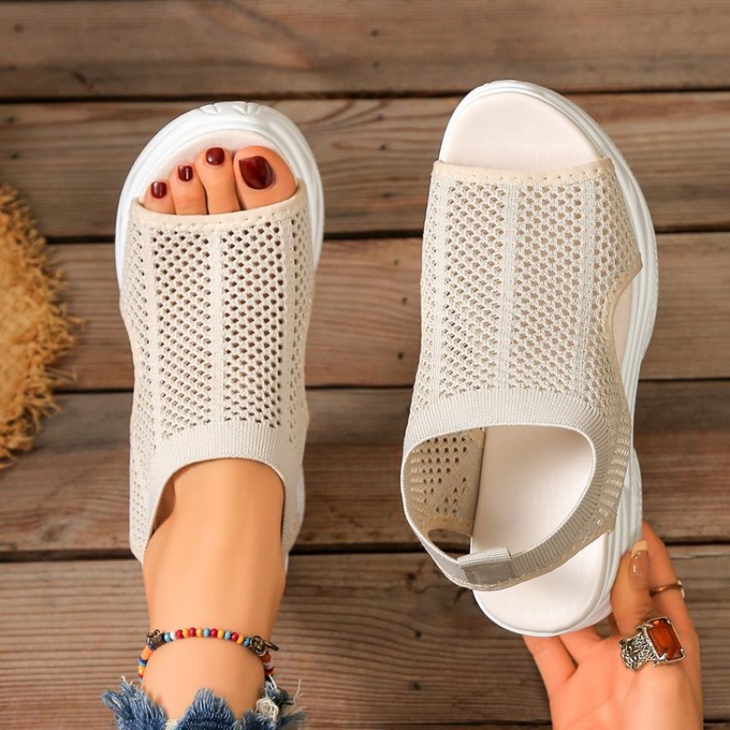 Women Platform Sandals Summer  - Wedge Espadrille Women บทวิจารณ์และราคา