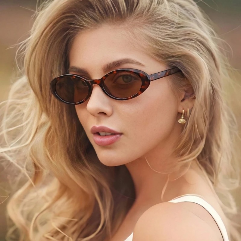 Vintage Cat Eye Sunglasses Men - Sunglasses Cat Eye บทวิจารณ์และราคา