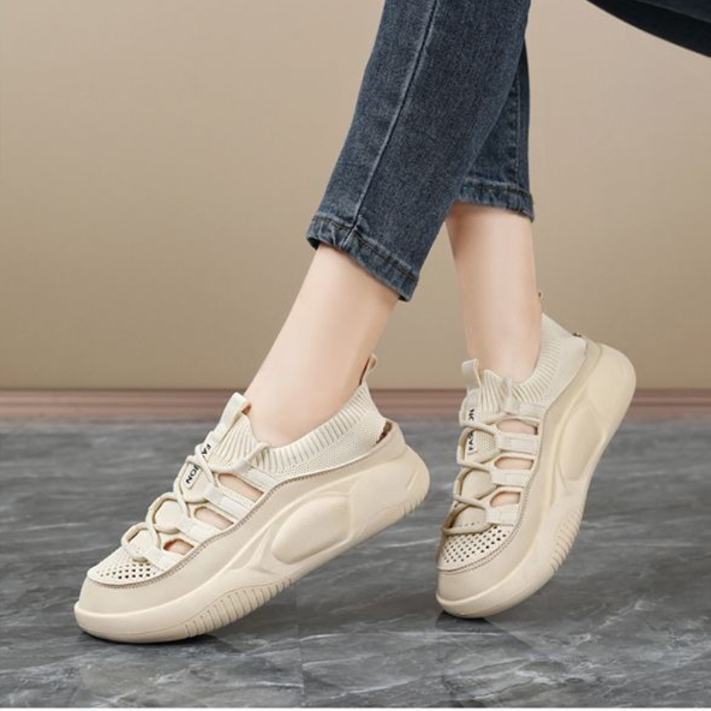 Women's Openwork Breathable Ov - Wedge Espadrille Women บทวิจารณ์และราคา