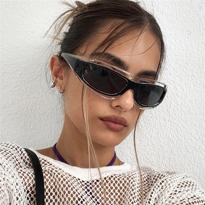 Cat eye Glasses Punk Style Wom - Sunglasses Cat Eye บทวิจารณ์และราคา