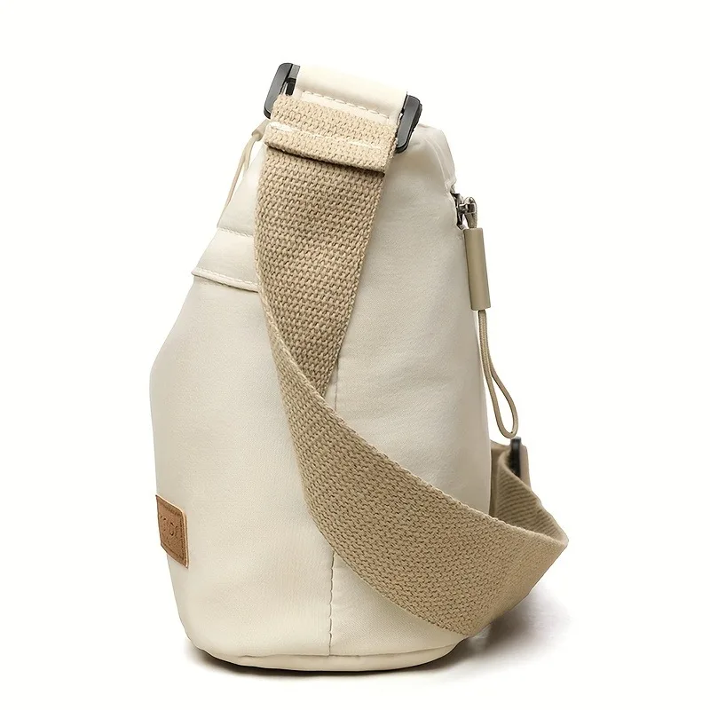 Simple Solid Color Canvas Bag  - Tote Bag Beach บทวิจารณ์และราคา
